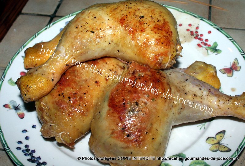 Cuisson Cuisse De Poulet Farcie à La Cocotte Cuisses de poulet farcies, mijotées en cocotte au cidre et aux légumes