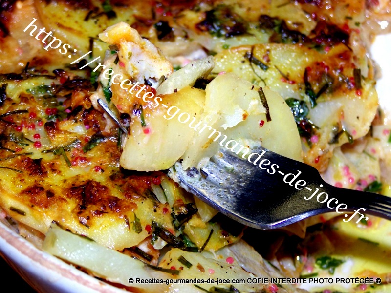 Gratin de haddock aux pommes de terre et mascarpone. Recettes Gourmandes De Joce